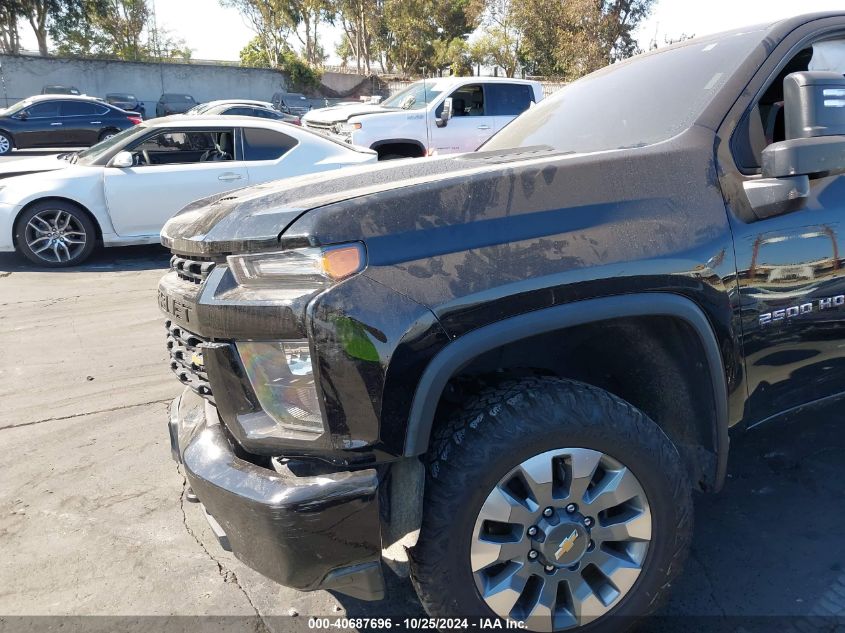 2022 Chevrolet Silverado 2500Hd 2Wd Standard Bed Custom VIN: 2GC4WME7XN1240343 Lot: 40687696