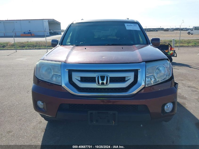 2011 Honda Pilot Ex-L VIN: 5FNYF4H53BB018733 Lot: 40687701