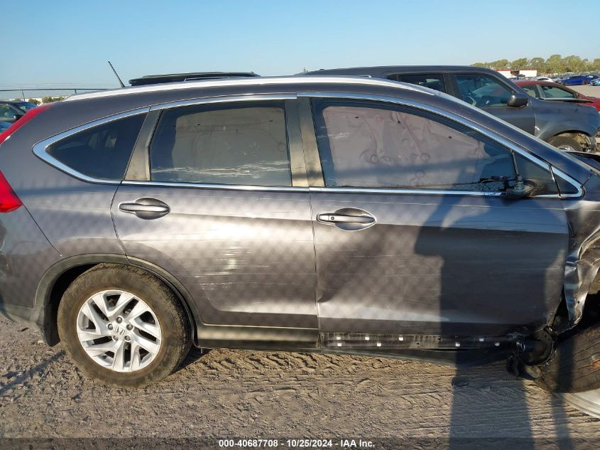 2016 Honda Cr-V Ex-L VIN: 2HKRM3H77GH535077 Lot: 40687708