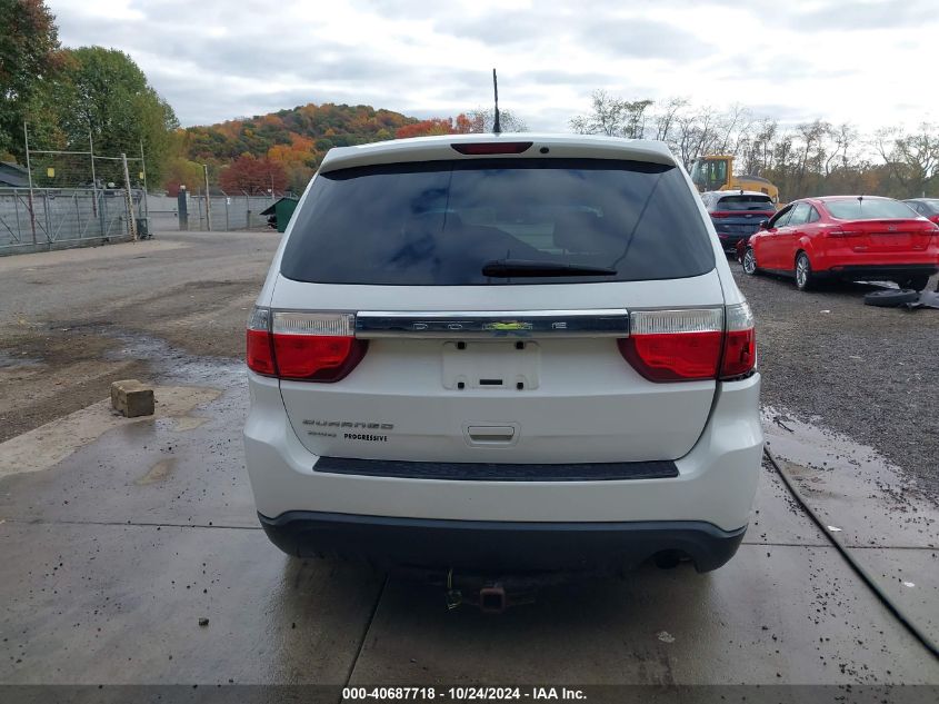 2013 Dodge Durango Sxt VIN: 1C4RDJAG4DC696380 Lot: 40687718