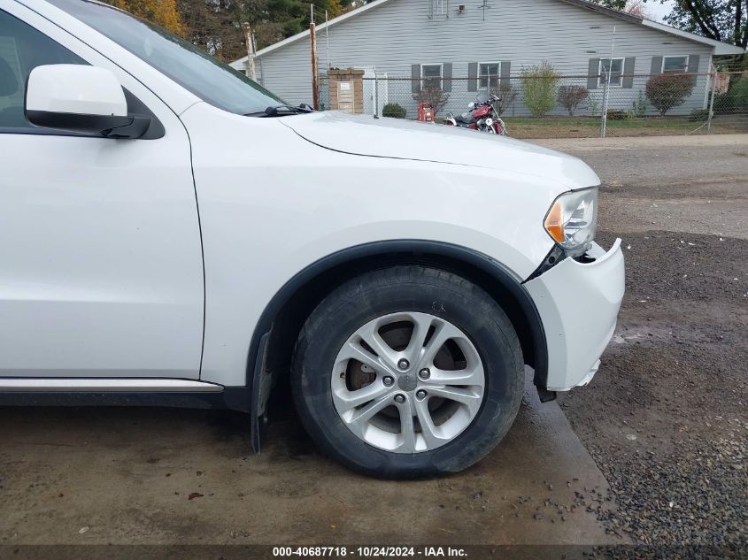 2013 Dodge Durango Sxt VIN: 1C4RDJAG4DC696380 Lot: 40687718