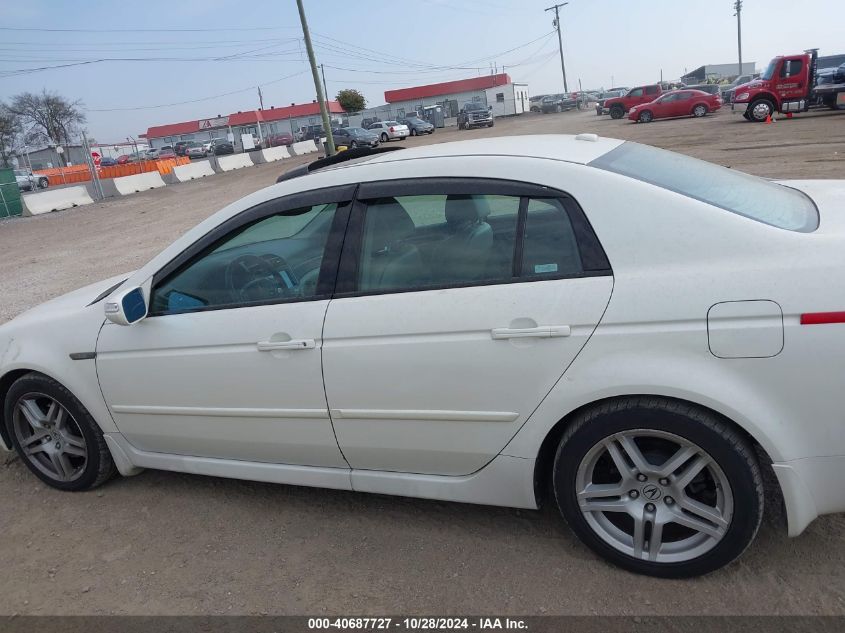 2008 Acura Tl 3.2 VIN: 19UUA66208A044615 Lot: 40687727