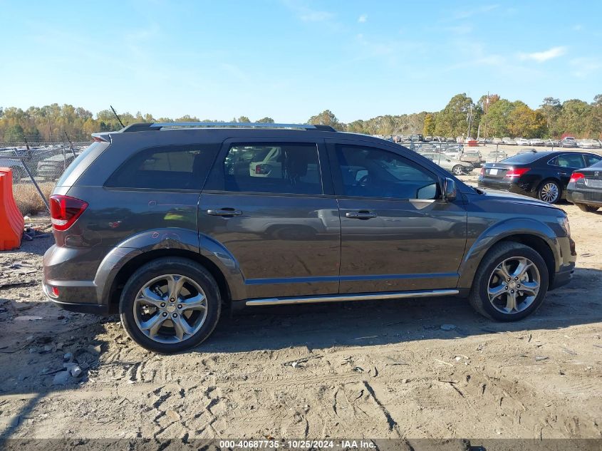 2017 Dodge Journey Crossroad Plus VIN: 3C4PDCGG4HT701839 Lot: 40687735