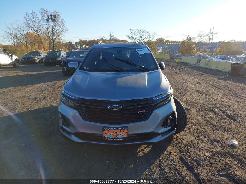 2024 Chevrolet Equinox Awd Rs VIN: 3GNAXWEG9RS116125 Lot: 40687777