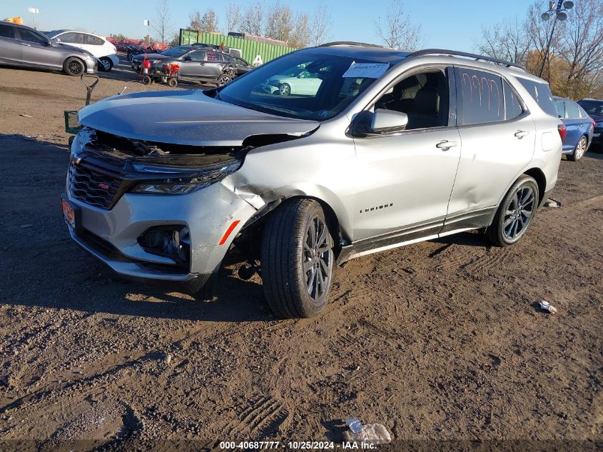 2024 Chevrolet Equinox Awd Rs VIN: 3GNAXWEG9RS116125 Lot: 40687777