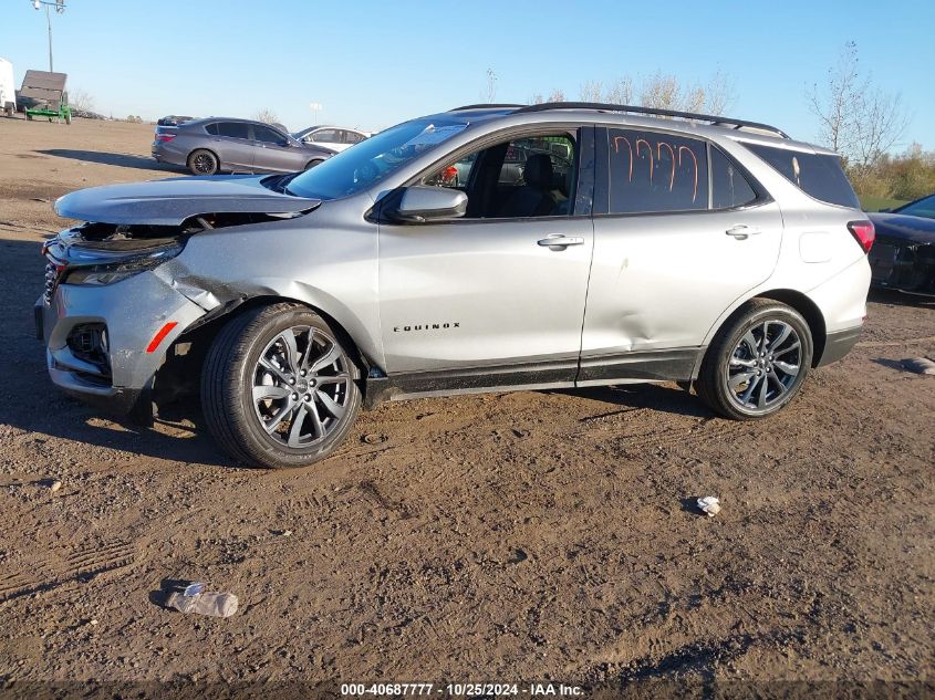 2024 Chevrolet Equinox Awd Rs VIN: 3GNAXWEG9RS116125 Lot: 40687777