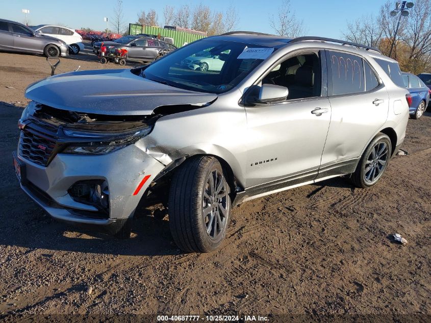 2024 Chevrolet Equinox Awd Rs VIN: 3GNAXWEG9RS116125 Lot: 40687777