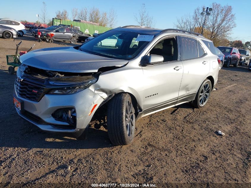 2024 Chevrolet Equinox Awd Rs VIN: 3GNAXWEG9RS116125 Lot: 40687777