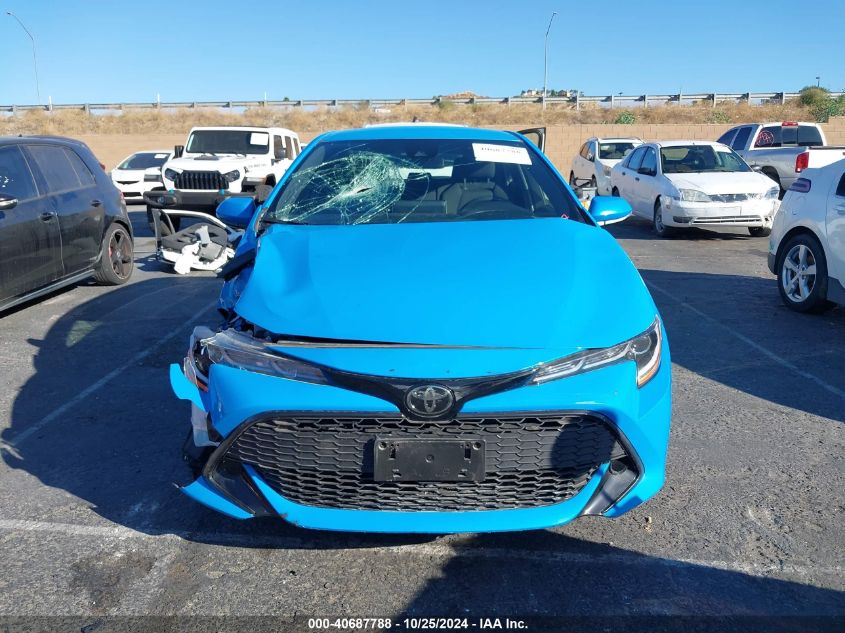 2019 Toyota Corolla Se VIN: JTNK4RBE4K3072780 Lot: 40687788