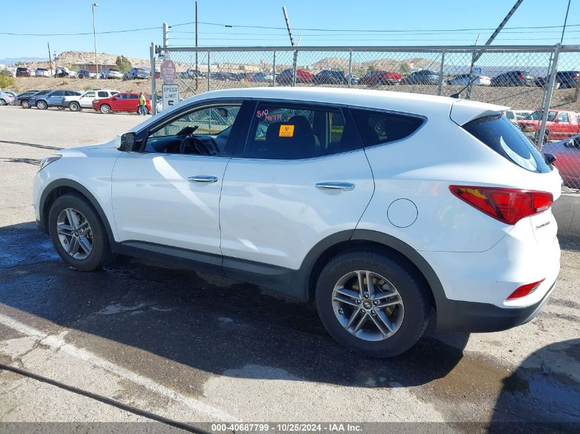 2018 Hyundai Santa Fe Sport 2.4L VIN: 5XYZTDLB4JG562580 Lot: 40687799