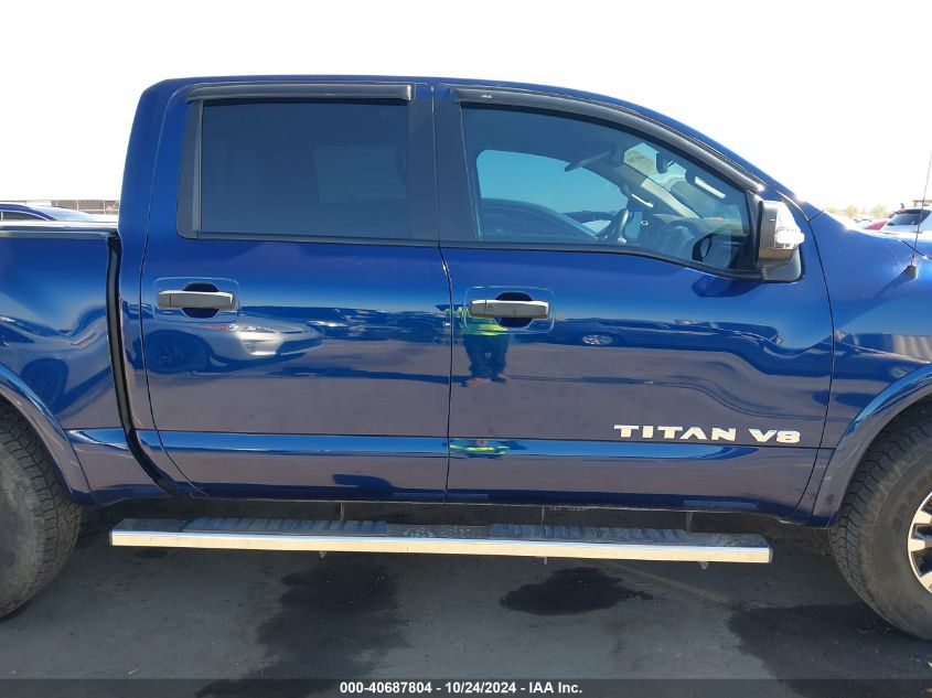 2018 Nissan Titan Pro-4X VIN: 1N6AA1E58JN529743 Lot: 40687804