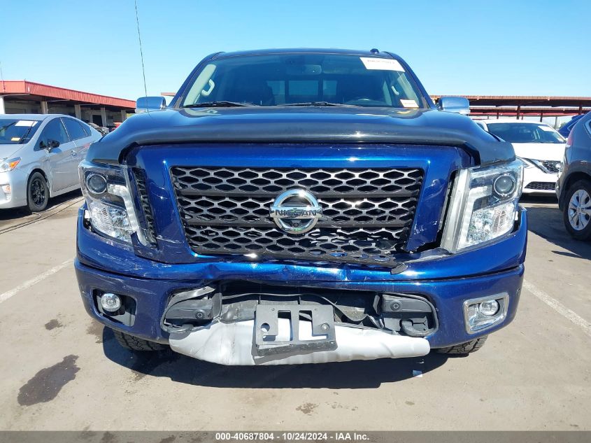 2018 Nissan Titan Pro-4X VIN: 1N6AA1E58JN529743 Lot: 40687804