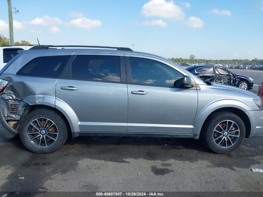 2018 Dodge Journey Se VIN: 3C4PDCAB2JT509922 Lot: 40687807