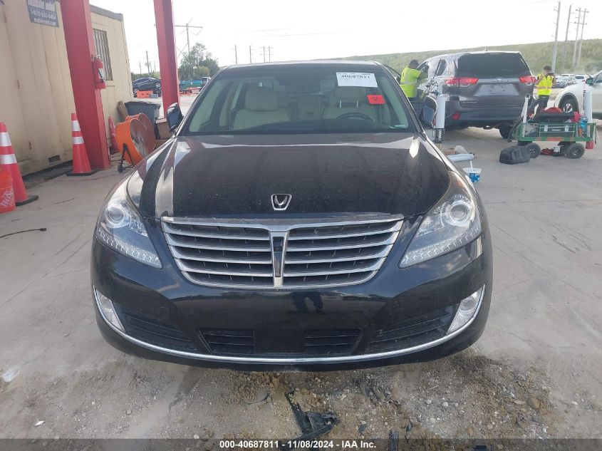 2014 Hyundai Equus Ultimate VIN: KMHGH4JH1EU074672 Lot: 40687811