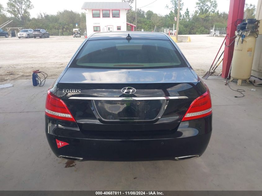 2014 Hyundai Equus Ultimate VIN: KMHGH4JH1EU074672 Lot: 40687811