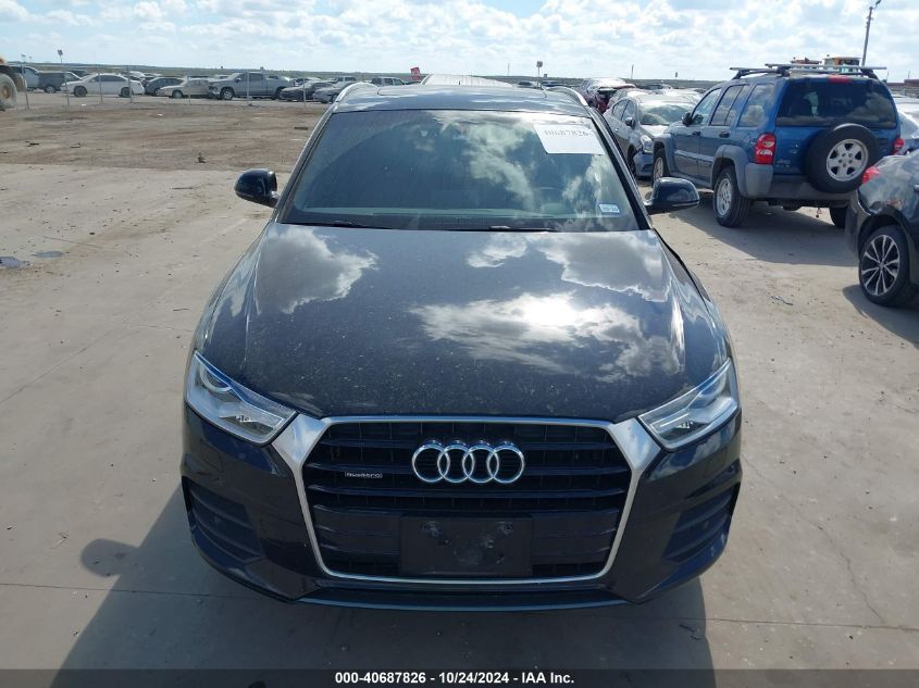 2017 Audi Q3 Premium Plus VIN: WA1JCCFSXHR007450 Lot: 40687826