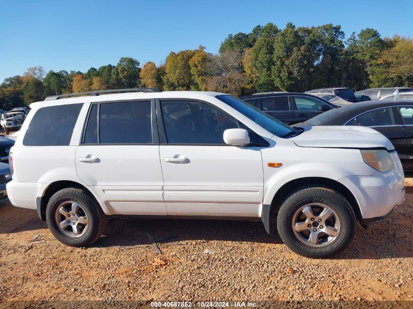 2006 Honda Pilot Ex-L VIN: 2HKYF18546H523752 Lot: 40687852