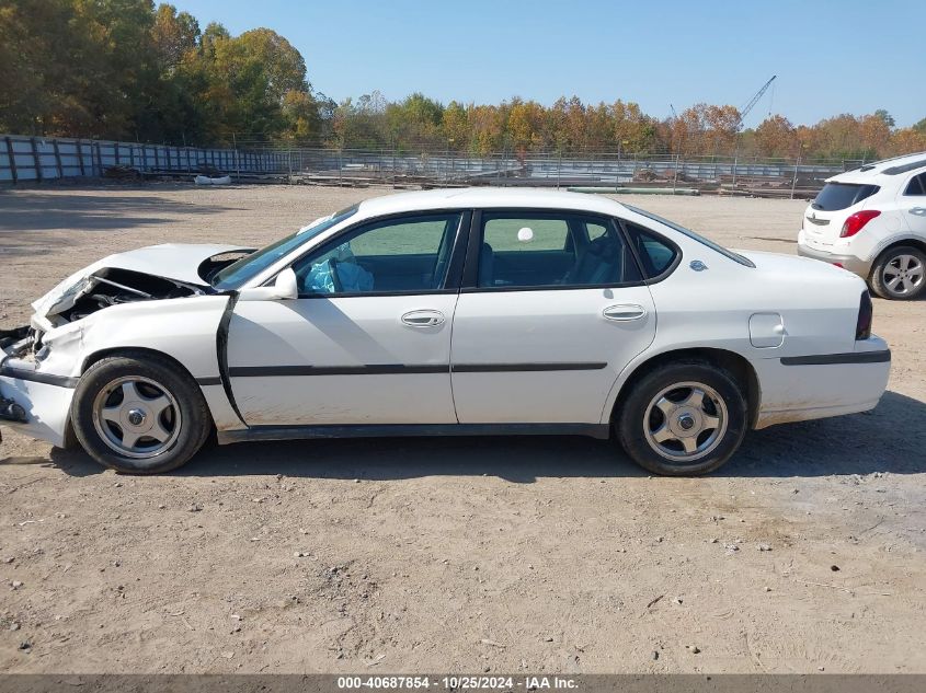 2004 Chevrolet Impala VIN: 2G1WF52E249364276 Lot: 40687854