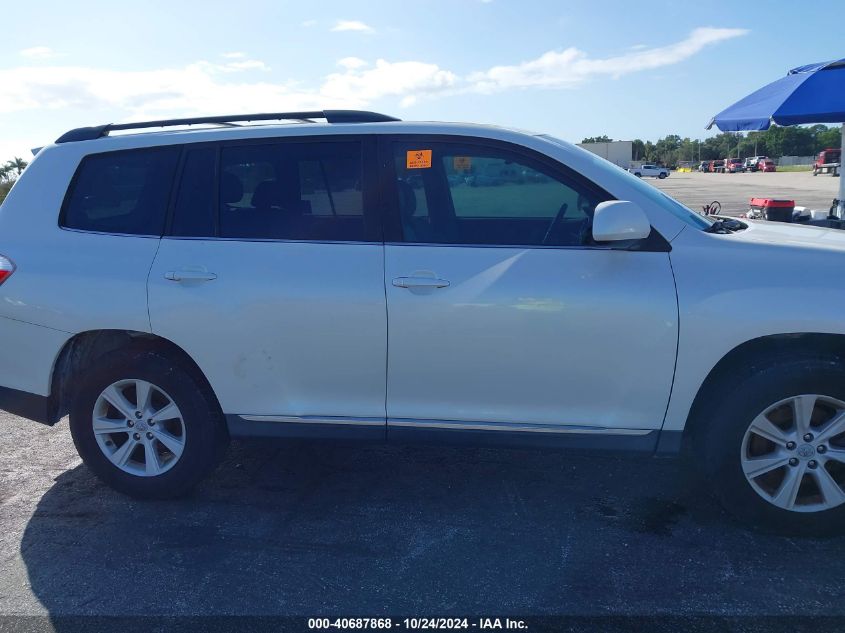 2012 Toyota Highlander Se V6 VIN: 5TDBK3EH8CS102568 Lot: 40687868