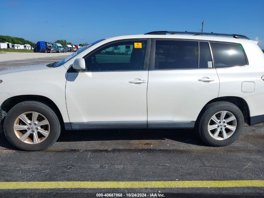 2012 Toyota Highlander Se V6 VIN: 5TDBK3EH8CS102568 Lot: 40687868