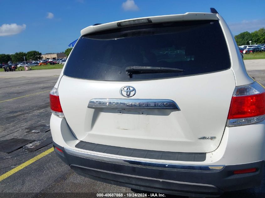 2012 Toyota Highlander Se V6 VIN: 5TDBK3EH8CS102568 Lot: 40687868