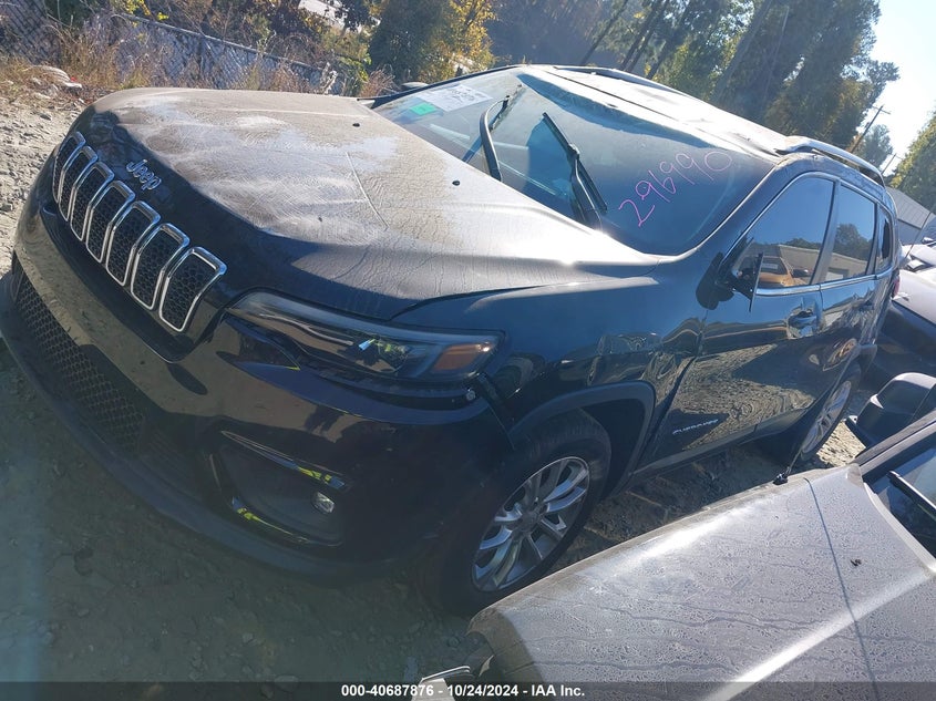 VIN 1C4PJLCB8KD296990 2019 JEEP CHEROKEE LATITUDE FWD