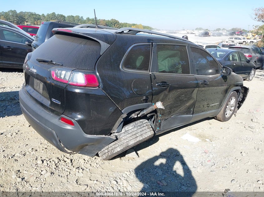 VIN 1C4PJLCB8KD296990 2019 JEEP CHEROKEE LATITUDE FWD