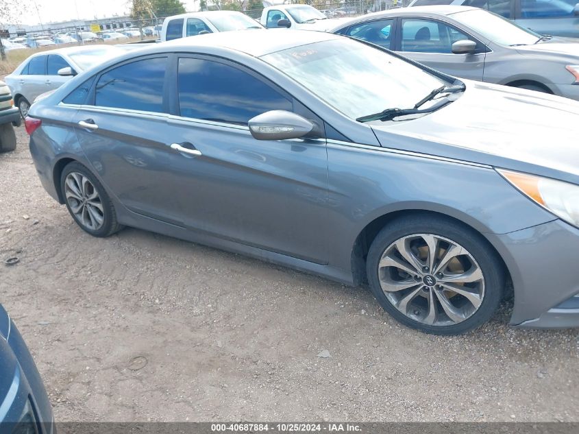 2014 HYUNDAI SONATA VIN: 5NPEC4AC9EH841693