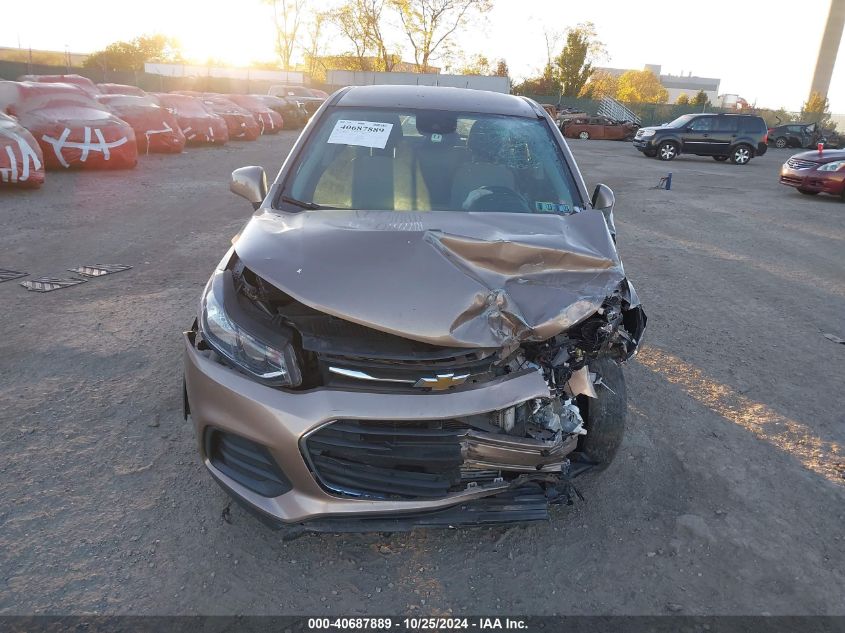 2018 Chevrolet Trax Ls VIN: 3GNCJKSB6JL386553 Lot: 40687889