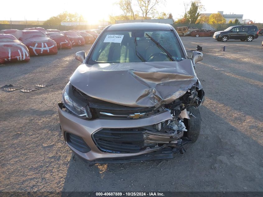 2018 Chevrolet Trax Ls VIN: 3GNCJKSB6JL386553 Lot: 40687889