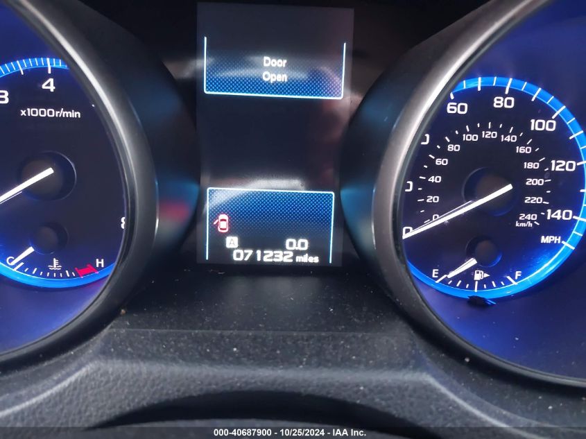 VIN 4S4BSAFC1K3257742 2019 SUBARU OUTBACK 2.5I PREMIUM