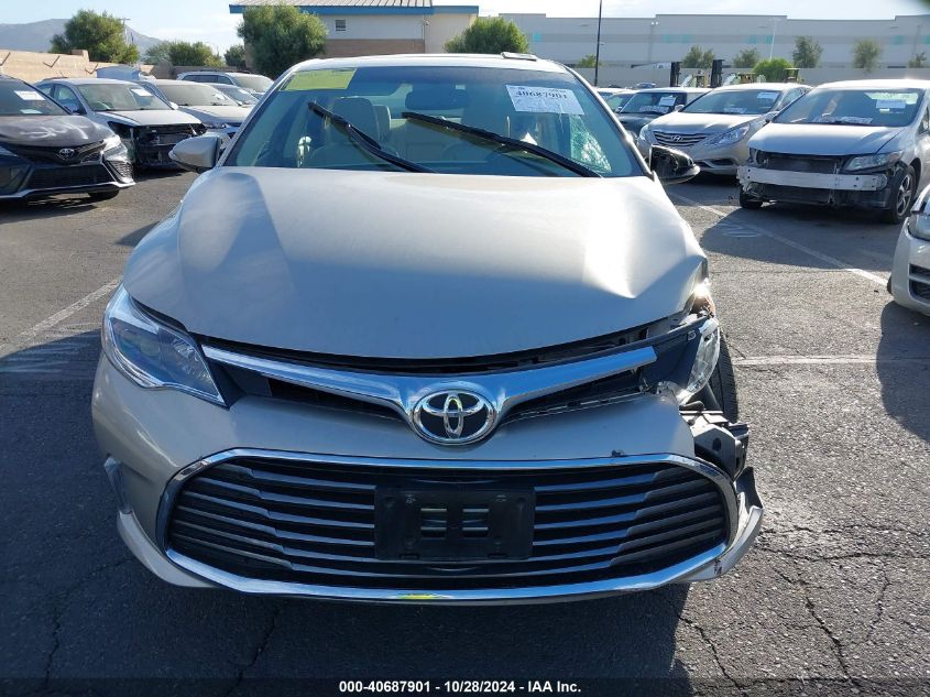 2016 Toyota Avalon Xle Premium VIN: 4T1BK1EB4GU224292 Lot: 40687901