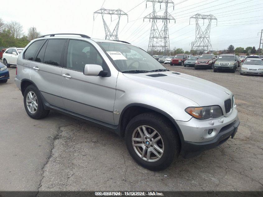 2006 BMW X5 3.0I null suv gasoline 5UXFA13536LY31745 photo #1