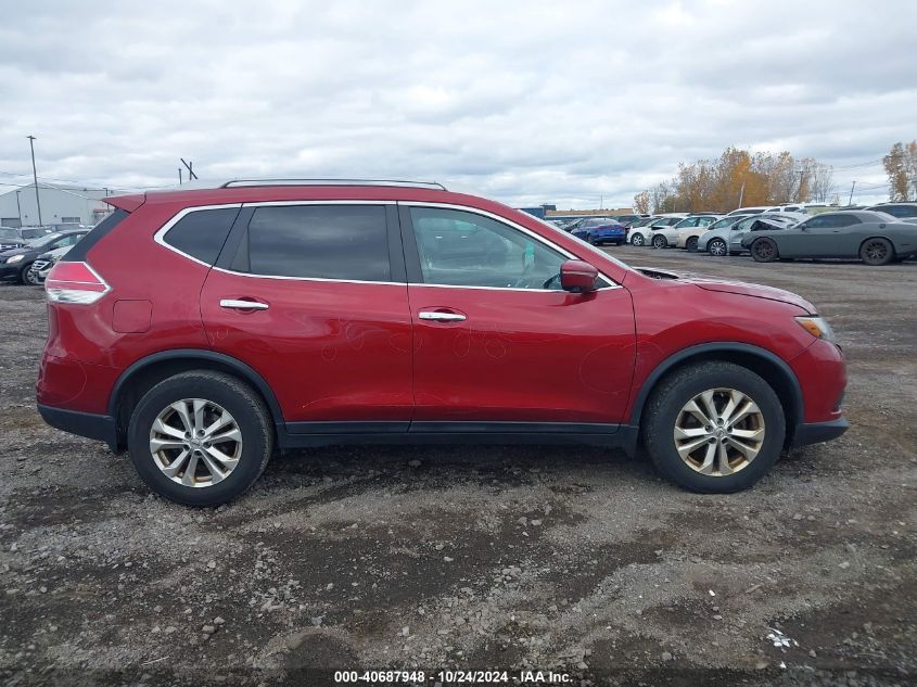 2015 Nissan Rogue Sv VIN: 5N1AT2MV7FC844732 Lot: 40687948