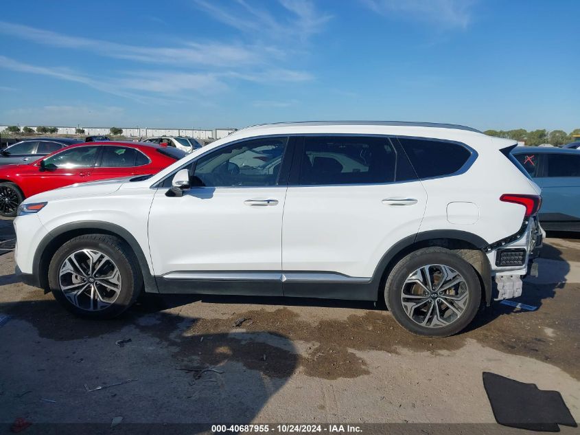 2019 Hyundai Santa Fe Limited/Ultimate VIN: 5NMS53AA1KH013877 Lot: 40687955