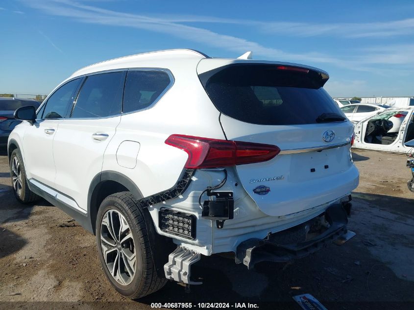 2019 Hyundai Santa Fe Limited/Ultimate VIN: 5NMS53AA1KH013877 Lot: 40687955