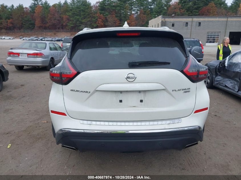 2019 Nissan Murano Platinum VIN: 5N1AZ2MS9KN159036 Lot: 40687974