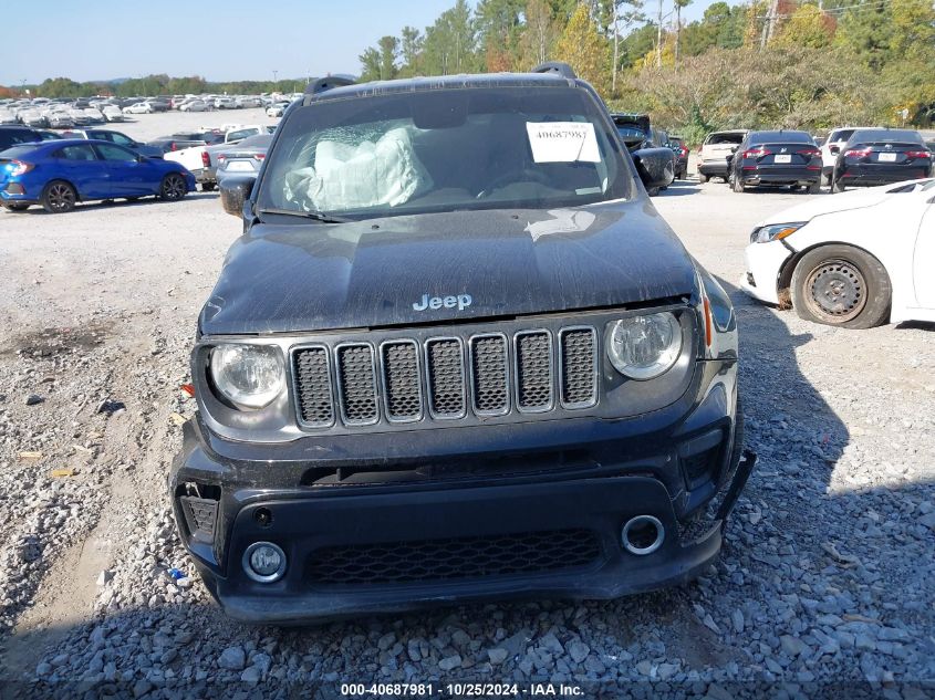 2019 Jeep Renegade Latitude Fwd VIN: ZACNJABBXKPK08226 Lot: 40687981