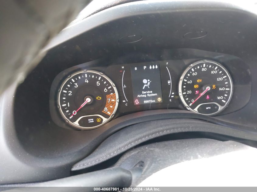 VIN ZACNJABBXKPK08226 2019 JEEP RENEGADE LATITUDE FWD