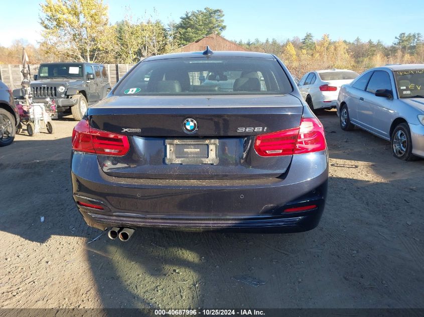 2016 BMW 328I xDrive VIN: WBA8E3G53GNU01673 Lot: 40687996