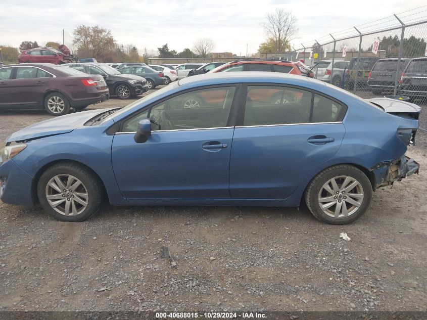 2016 Subaru Impreza 2.0I Premium VIN: JF1GJAB66GH017079 Lot: 40688015