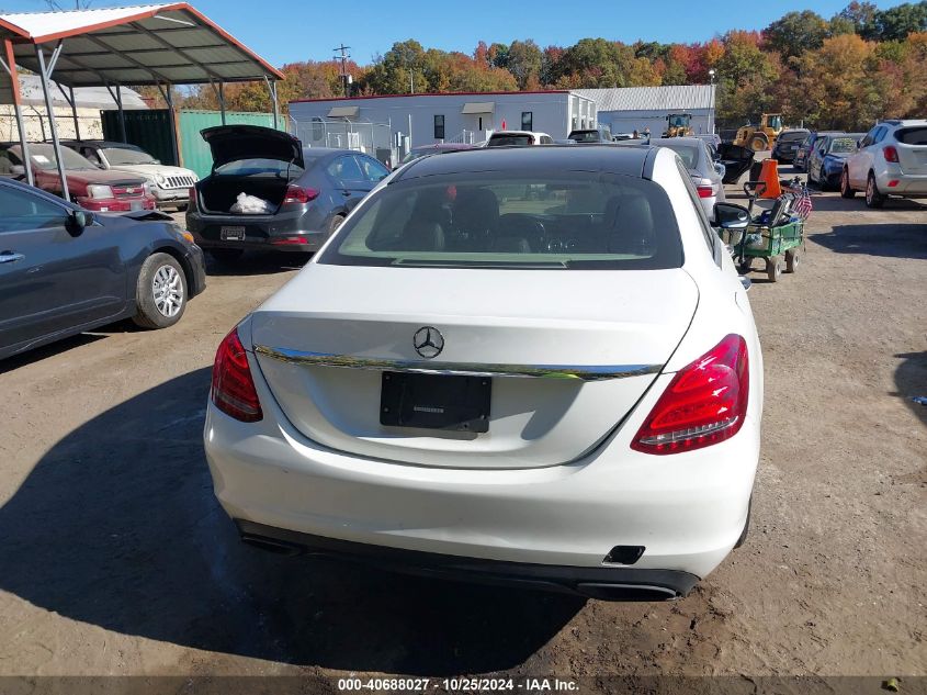 2015 Mercedes-Benz C 300 4Matic/Luxury 4Matic/Sport 4Matic VIN: 55SWF4KB7FU022178 Lot: 40688027