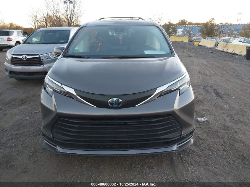 2021 Toyota Sienna Le VIN: 5TDKRKEC2MS072169 Lot: 40688032