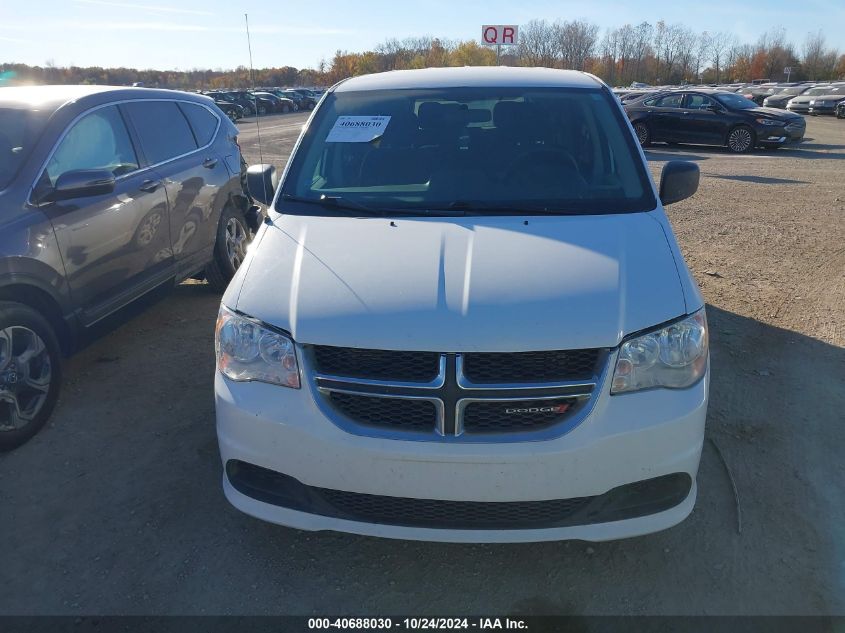 2018 Dodge Grand Caravan Se VIN: 2C4RDGBG0JR180375 Lot: 40688030