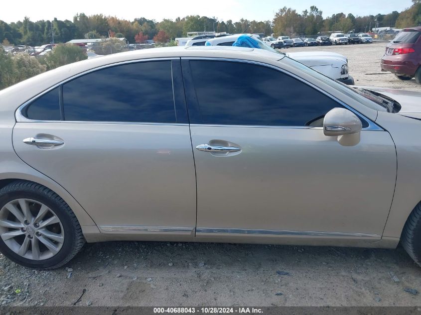 2012 Lexus Es 350 VIN: JTHBK1EG5C2504422 Lot: 40688043