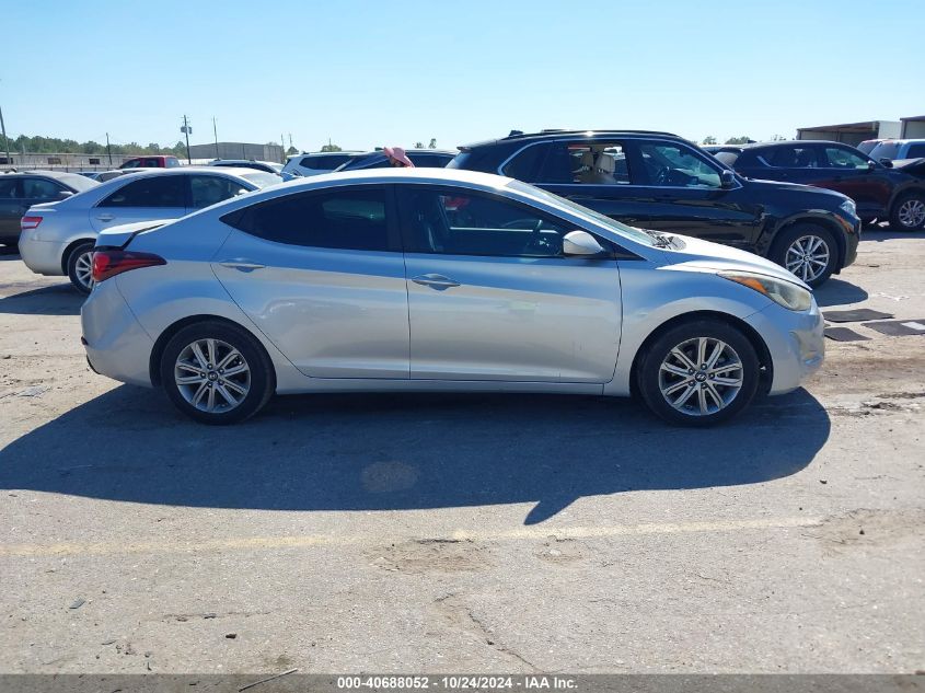 2014 Hyundai Elantra Se/Sport/Limited VIN: 5NPDH4AE6EH464304 Lot: 40688052