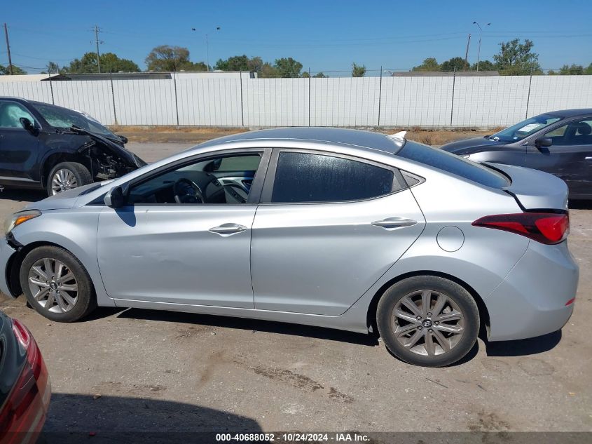 2014 Hyundai Elantra Se/Sport/Limited VIN: 5NPDH4AE6EH464304 Lot: 40688052