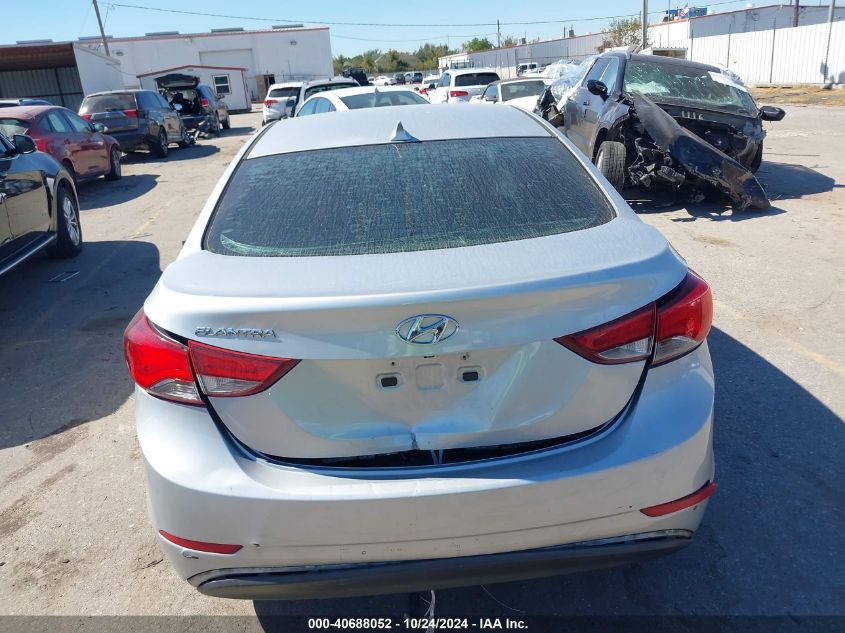 2014 Hyundai Elantra Se/Sport/Limited VIN: 5NPDH4AE6EH464304 Lot: 40688052