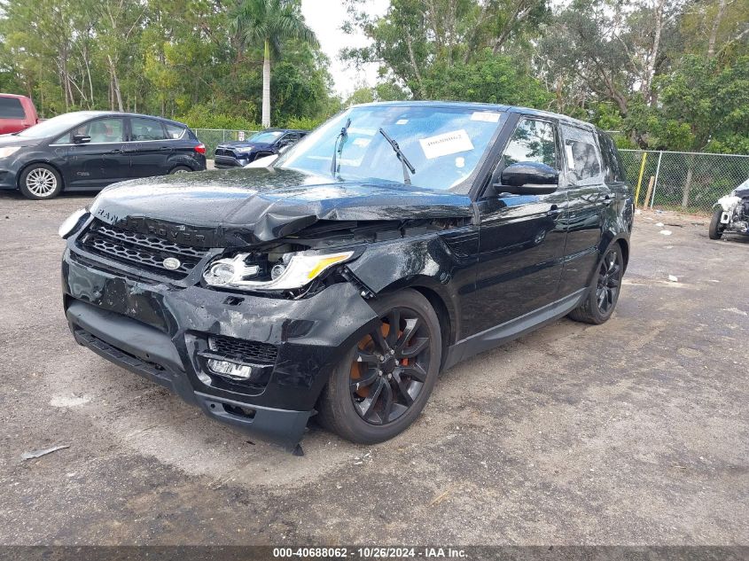 VIN SALWR2FV6HA686297 2017 LAND ROVER RANGE ROVER SPORT no.2