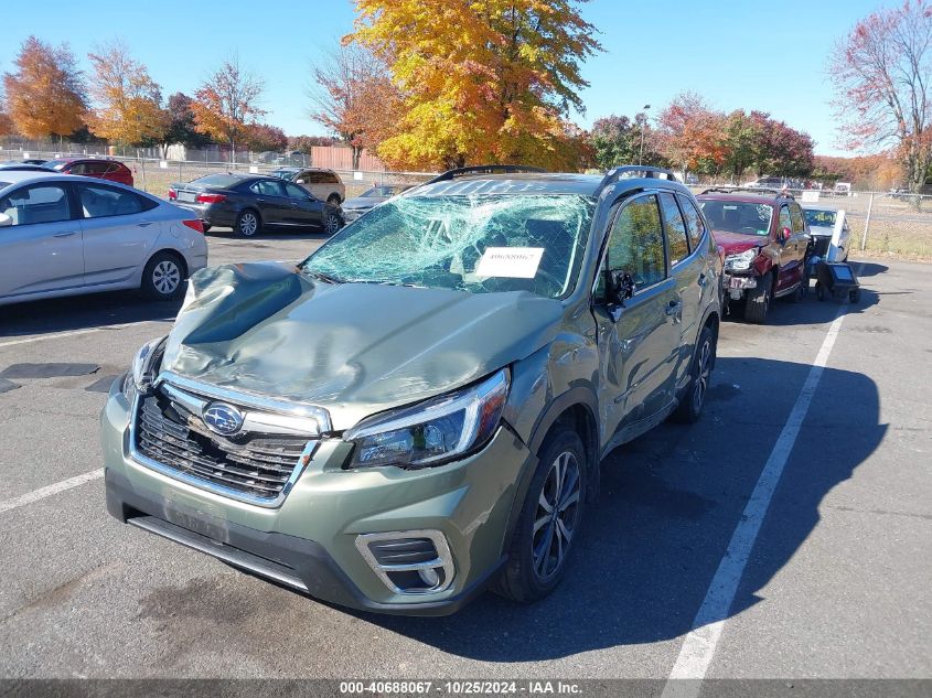 2021 Subaru Forester Limited VIN: JF2SKAUC0MH438541 Lot: 40688067